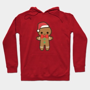 Cute Christmas Gingerbread Man Hoodie